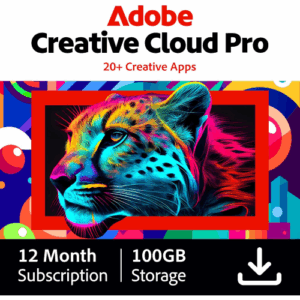 Adobe Creative Cloud Pro | 20+ creative apps plus 100GB Storage